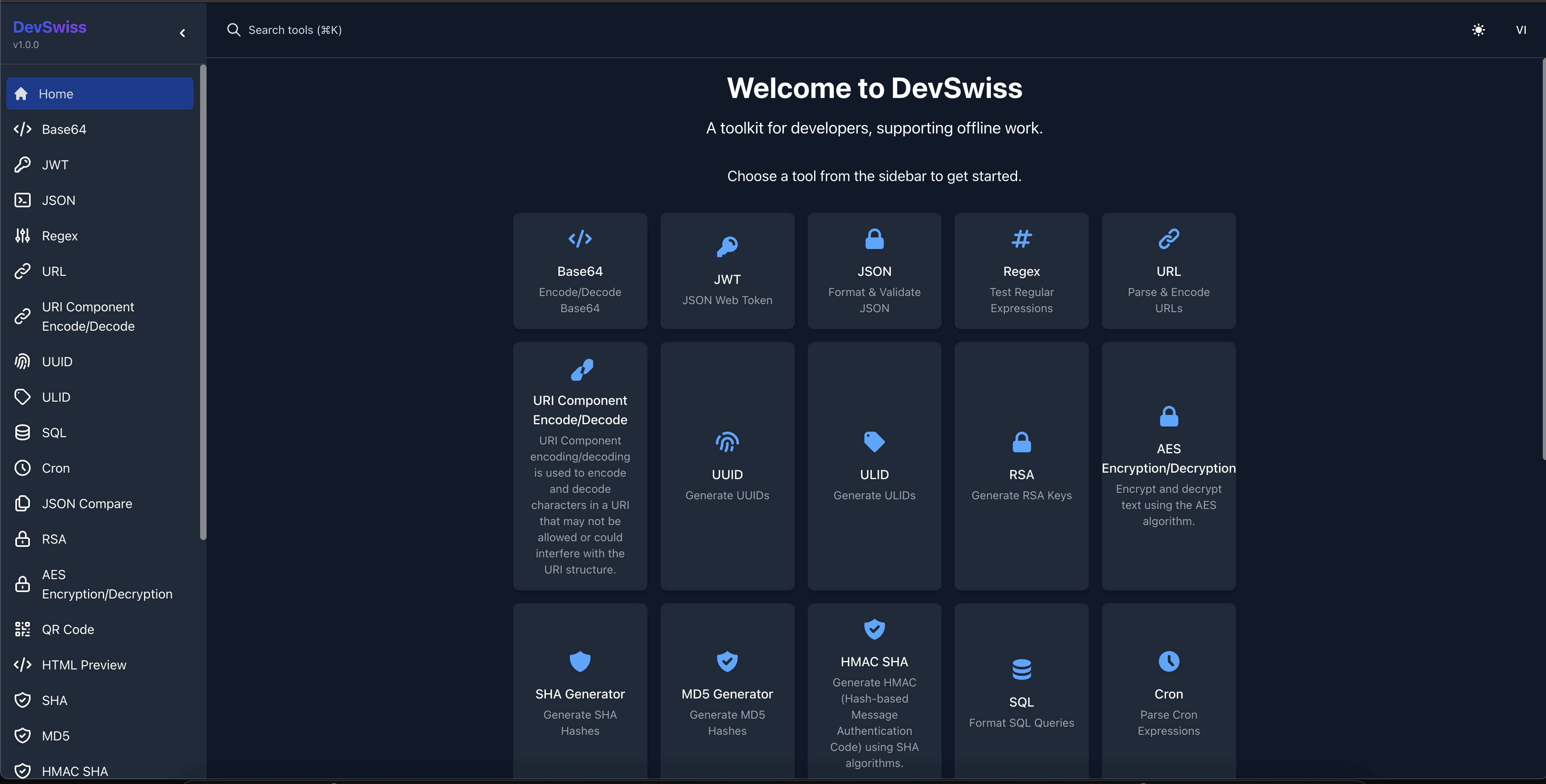 DevSwiss background